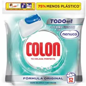 Detergente en cápsulas Nenuco Colon 32 ud.