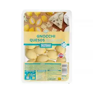Gnocchi frescos de quesos Hacendado Paquete 0.4 kg