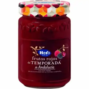Mermelada de frutos rojos de temporada Hero 350 g.