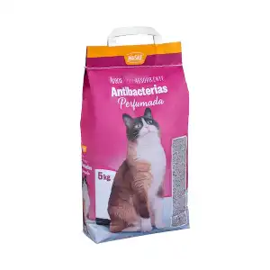 Arena para gato antibacterias Picky perfumada Paquete 5 kg