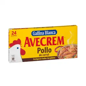 Caldo de pollo Avecrem en pastillas Caja 240 ml