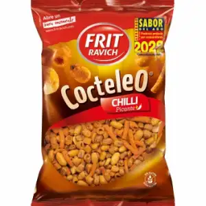 Cocktail de frutos secos sabor chilli Cocteleo sin gluten 360 g.