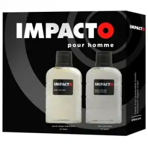 Estuche Impacto Classic Man: colonia 100 ml y after shave 100 ml.