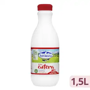 Leche entera Asturiana Botella 1.5 L