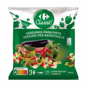 Verduras para pisto Carrefour Classic' 450 g.