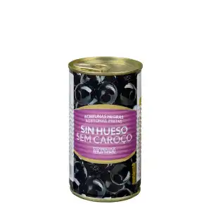 Aceitunas negras Hacendado sin hueso Bote 0.35 kg