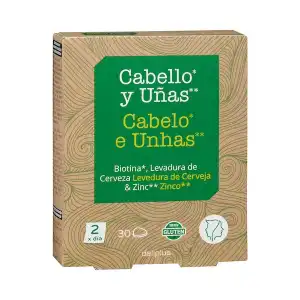 Comprimidos cabello y uñas Deliplus Caja 0.02475 ud