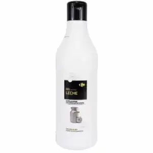 Gel de ducha leche Carrefour 1500 ml.