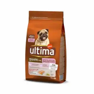 Pienso de salmón para perro adulto mini Ultima 1,5 kg