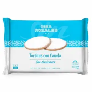 Tortitas con canela sin azúcar Inés Rosales 180 g.