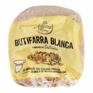 Butifarra blanca De Nuestra Tierra 250 g.