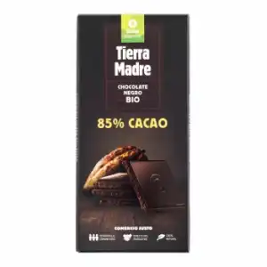 Chocolate negro 85% ecológico Oxfam Intermón 112 g.