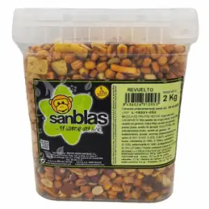 Cocktail de frutos secos San Blas sin gluten 2 kg.