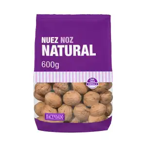 Nuez natural Hacendado Paquete 0.6 kg