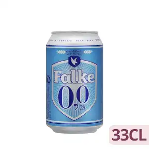Cerveza 0,0% sin alcohol Falke Lata 330 ml