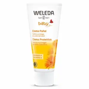 Crema pañal calma y protege caléndula ecológico baby Weleda 75 cl.