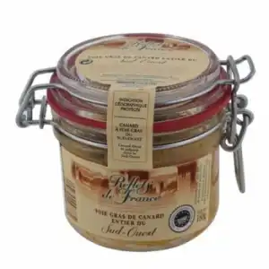 Foie gras de carnard entier refflets de france Reflets de France 180 g.