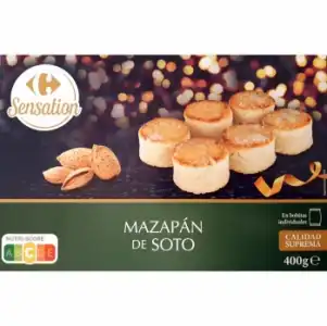 Mazapán de Soto Sensation Carrefour 400 g.