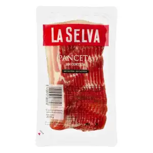 Panceta sin corteza La Selva lonchas Paquete 0.2 kg