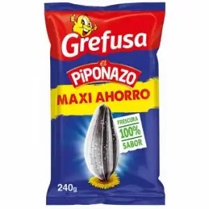 Pipas El Piponazo Grefusa 240 g.