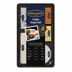 Tabla de quesos imperial Millán Vicente 250 g.