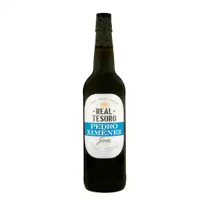 Vino dulce Pedro Ximénez Real Tesoro D.O Jeréz de la frontera Botella 750 ml