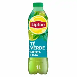 Refresco de té verde sabor menta-lima Lipton botella 1 l.