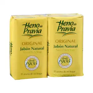 Jabón de manos en pastilla natural original Heno de Pravia Paquete 0.23 100 g