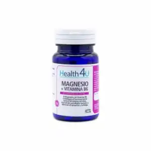 Magnesio + Vitamina B6 Health 4U sin gluten 72 ud.