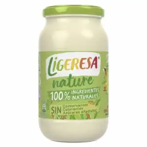 Mayonesa Nature Ligeresa sin gluten y sin lactosa tarro 430 ml.