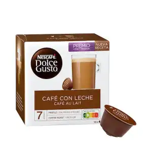Mejor precio de Café con leche en cápsula Dolce Gusto Caja 0.16 kg, desde  4.25 €. , Historico de precios de supermercados