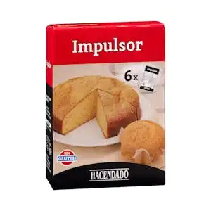 Impulsor gasificante Hacendado para uso alimentario Caja 0.09 kg