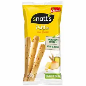 Palitos con queso Grefusa Snatt's 56 g.