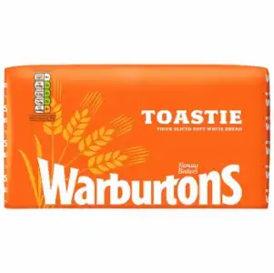 Pan de molde blanco mediano Warburtons 800 g.