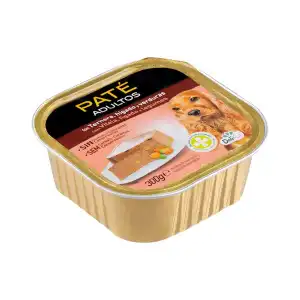 Paté perro adulto Delikuit con ternera, hígado y verduras Tarrina 0.3 kg