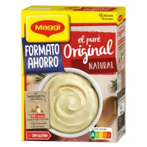 Puré de patatas Maggi sin gluten 520 g.