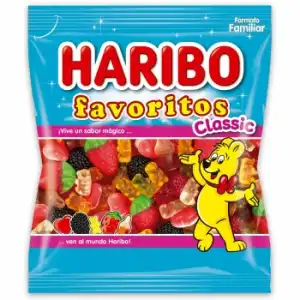 Caramelos de goma Favoritos Classic Haribo 275 g.