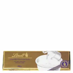 Chocolate suizo con leche premium Lindt 300 g.