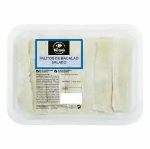 Palitos de bacalao salado 300 g aprox