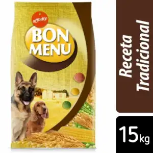 Pienso para perro adulto Receta Tradicional Bon Menú 15 Kg.
