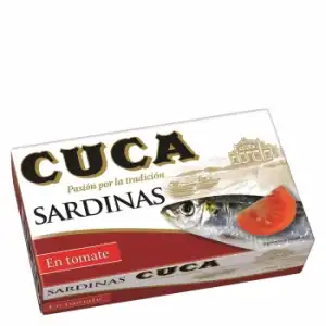 Sardinas en tomate Cuca 120 g.