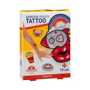 Apósitos infantiles Tattoo Deliplus Caja 1 ud
