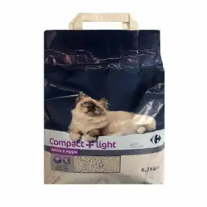 Arena Aglomerante para Gatos Carrefour 6,2 kg