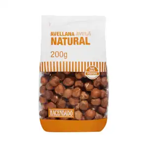 Avellana natural Hacendado Paquete 0.2 kg