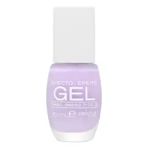 Laca de uñas efecto gel Deliplus 244 Malva  1 ud