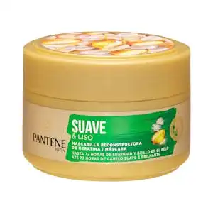 Mascarilla Suave & Liso Pantene cabello encrespado Tarro 0.2 100 ml