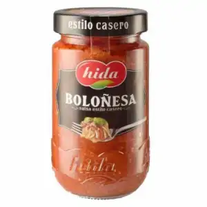 Salsa Boloñesa Hida tarro 350 g.