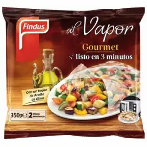 Verduras gourmet al vapor Findus 350 g.