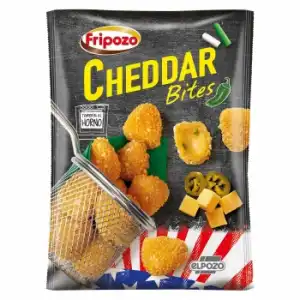 Bolitas de cheddar bites Fripozo 250 g.