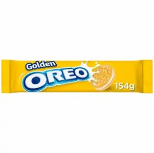 Galletas rellenas de crema de vainilla Golden Oreo 154 g.